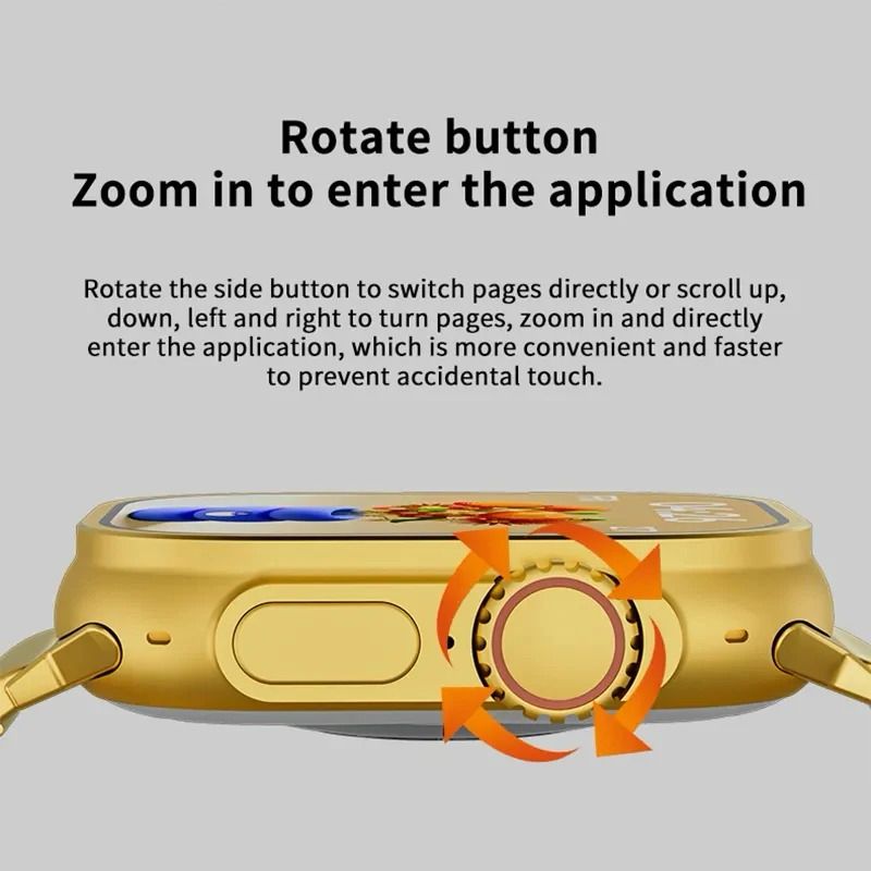 ESTYLO™-Ultra 24k Golden Smart Watch ESTYLO™