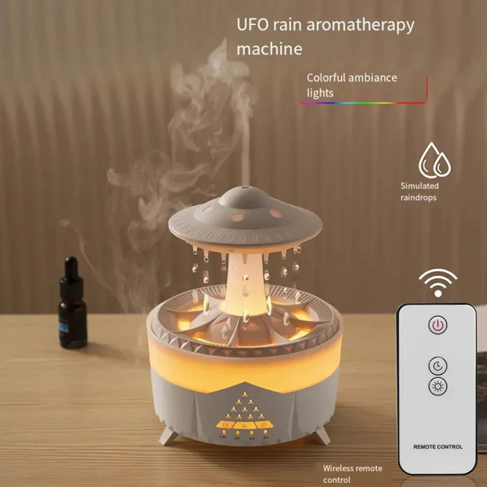 ESTYLO™-UFO Air Humidifier - Raindrop Color Changing Humidifier - Air Humidifier for Room ESTYLO™